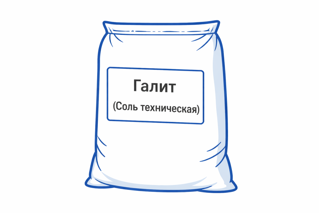 Соль техническая (Галит) −15 °C