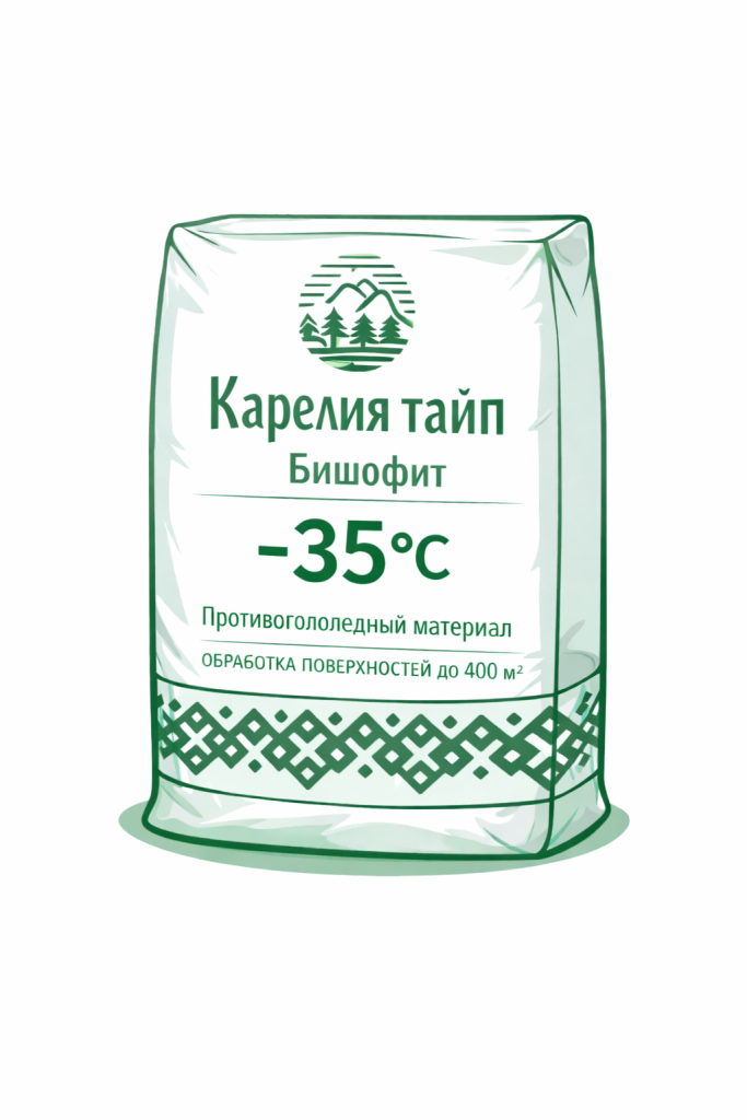 Карелия тайп Бишофит до −35 °C (зелёные)